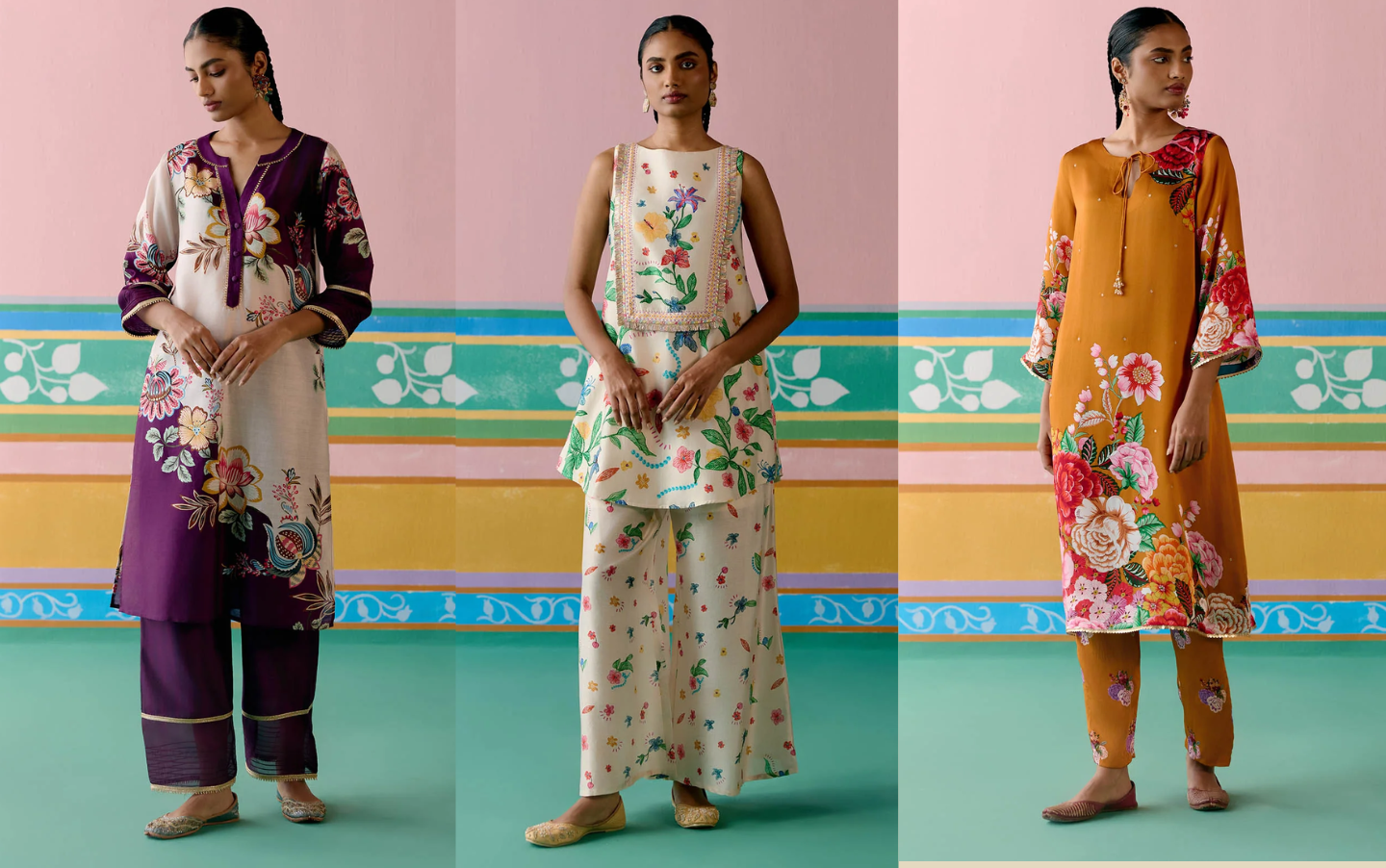 Printed Perfection: How to Style Floral Kurta Sets for Every Occasion