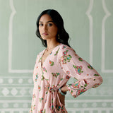 Dusty Pink Angrakha Set