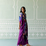 Amethyst Floral Kaftan Set