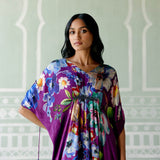 Amethyst Floral Kaftan Set