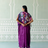 Amethyst Floral Kaftan Set
