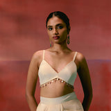 Paisley Blazer Dhoti Set