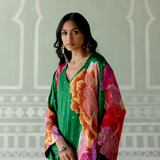 Emerald Floral Kurta Set