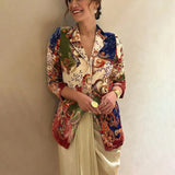 Mona Singh in Paisley Blazer Dhoti Set