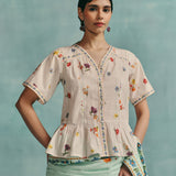 Daisy Blouse - Ecru