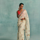 Daisy Saree - Ecru