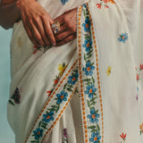 Daisy Saree - Ecru