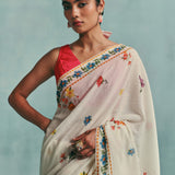 Daisy Saree - Ecru