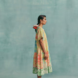 Patchwork Tiered Dress