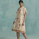 Daisy Tiered Dress - Ecru